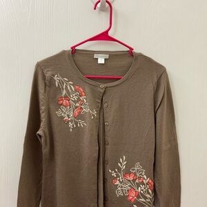 Garnet Hill cardigan